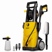 Draper 230V Pressure Washer, 2200W, 165Bar, Yellow £149.95